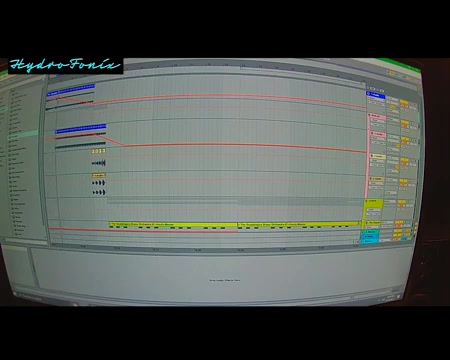 Ableton session close-up